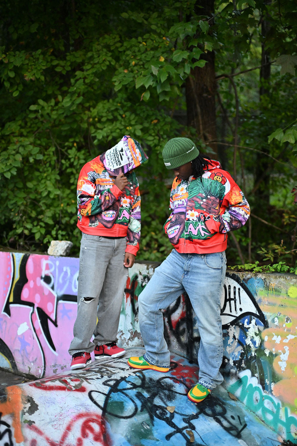 Lavish Dreams “Richer Than Yo Ex” Red Zip-Up