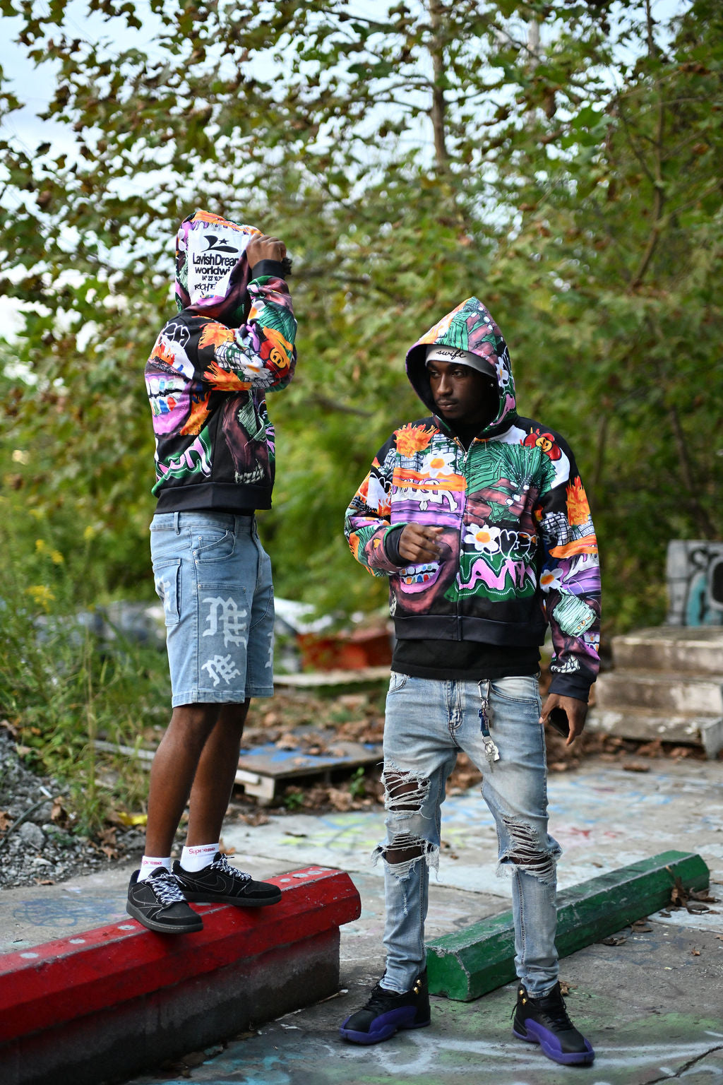 Lavish Dreams “Richer Than Yo Ex” Black Zip-Up