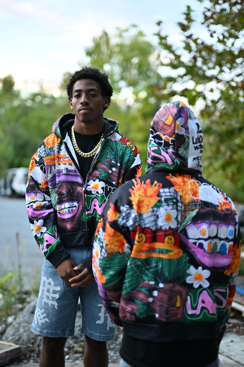 Lavish Dreams “Richer Than Yo Ex” Black Zip-Up