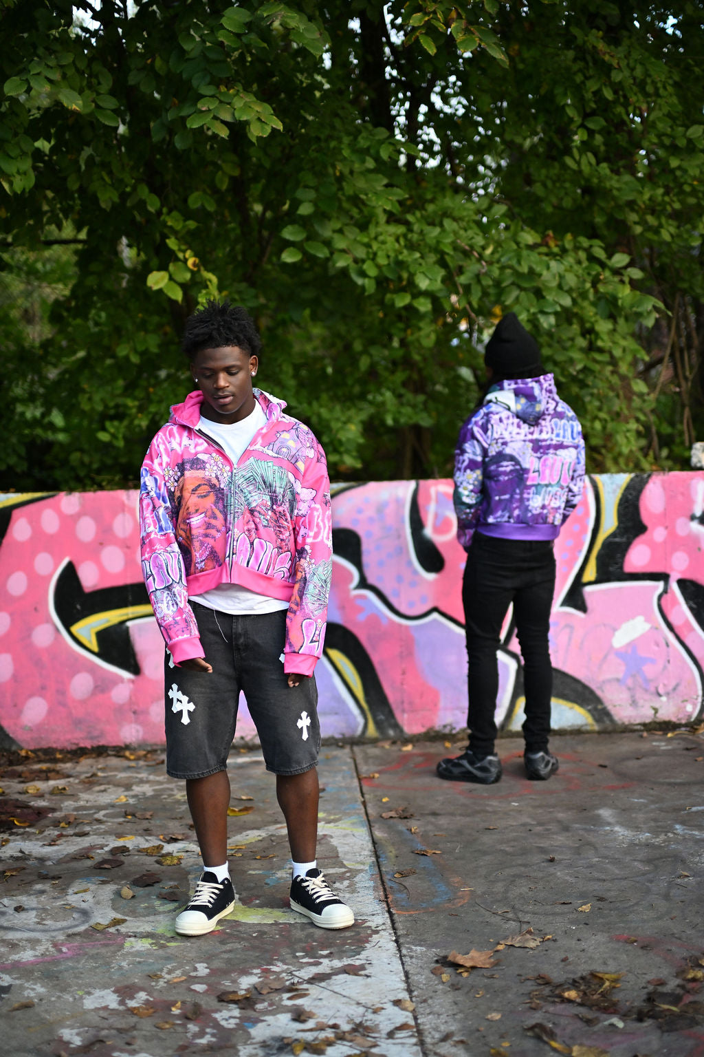 Lavish Dreams “Get Money” Pink Zip-up